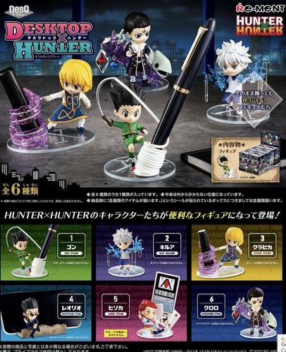 Re Ment Hunter X Hunter Desktop Hunter Single Blind Box Ebay