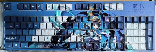 Genshin Impact Wanderer PBT Mechanical keyboard keycaps F/Cherry MX Keyboard 128 - Afbeelding 3 van 3