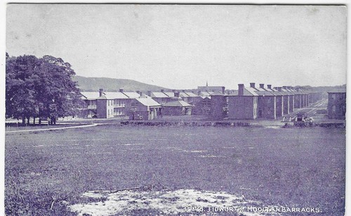 TIDWORTH, MOOLTAN BARRACKS, WILTS (PRINTED POST CARD) c1916
