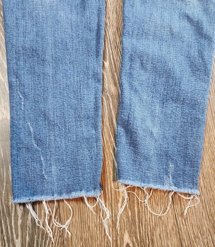 KanCan #KC8245D Medium Wash Raw Hem Skinny Low Rise Damengröße 5/26 - Bild 6 von 10