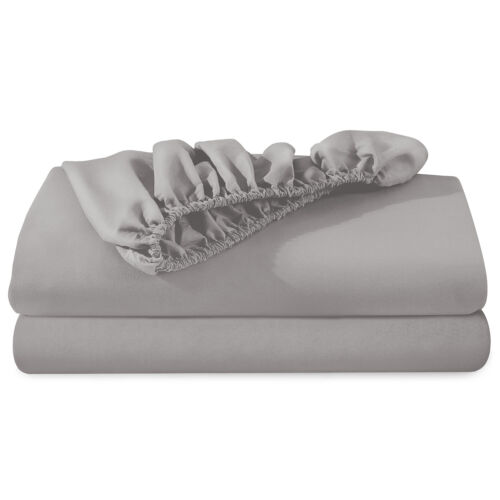 Fitted sheet Full Size 16” Deep Pocket Easy Care Breathable Elastic Bed Sheets - Picture 88 of 92