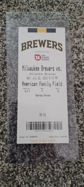 (6) Hard Tickets SAL FRELICK MLB Debut 7/22/23 MINT CONDITION (6) Hard Tickets SAL FRELICK MLB Debut 7/22/23 MINT CONDITION