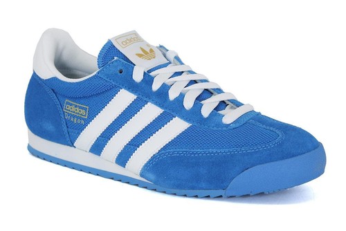 Entrenadores de dragones originales adidas - Bluebird/blanco - G50922 - talla Reino Unido 7-12 - Imagen 6 de 7