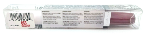 Nuevo en caja Maybelline SuperStay 24, lápiz labial líquido de 2 pasos 055 ciruela perpetua ¡SELLADO!! - Imagen 4 de 7