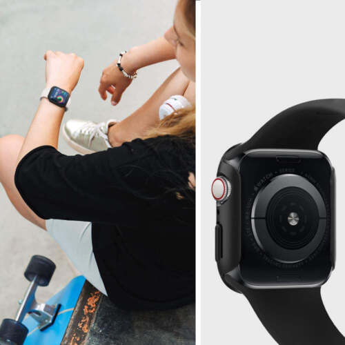 Schutzhülle Spigen für Watch 44mm SE/6/5/4, Case, Cover, Hülle - Bild 9 von 10