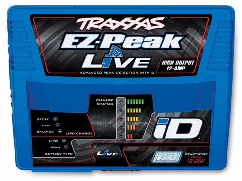 Traxxas EZ-Peak Live 12A Schnell-Ladegerät 100 Watt NiMH/Lipo iD Bluetooth EU Ve - Picture 4 of 6