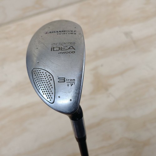 ADAMS IDEA iWOOD 3 IRON 17 DEGREE HYBRID GRAPHITE Shaft Golf Club - Picture 1 of 7