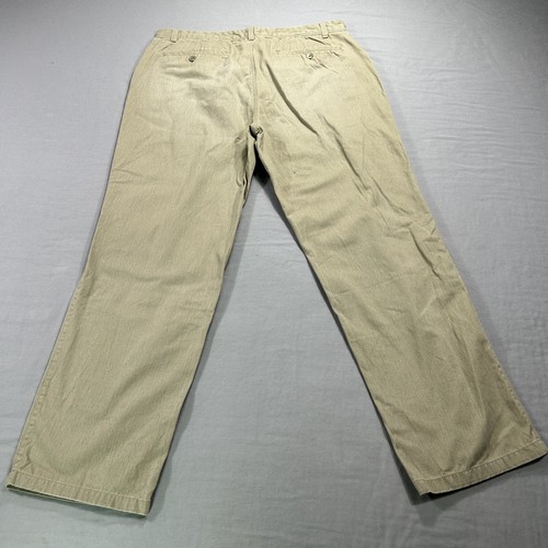 VINTAGE Calvin Klein Jeans Mens 38x31 Beige Denim Classic Fit Straight Pants * - Picture 2 of 12