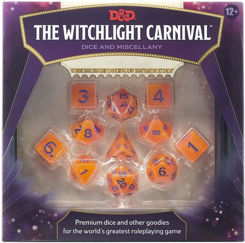 WITCHLIGHT CARNIVAL DICE SET: DUNGEONS & DRAGONS (DDN) - Picture 2 of 5
