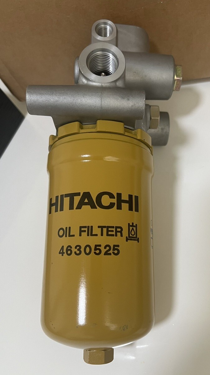 HYDRAULIC FILTER BASE ASSEMBLY HITACHI 4629717 4630525 | eBay