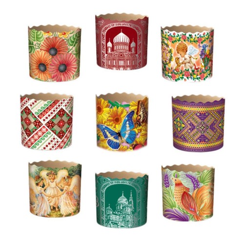 Backform für Osterkuchen aus Papier /для куличей  Бумажные формы - Bild 1 von 33