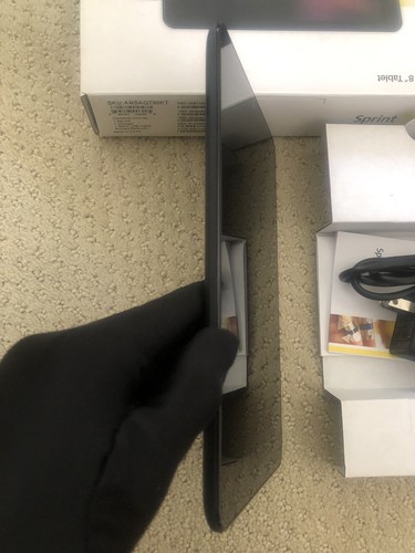 SPRINT SLATE 8” BLACK TABLET: New In Open Box, SKU ANSAQT80KT - Picture 6 of 12
