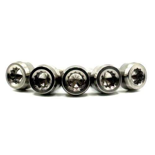 Titanium Split Rim Bolts M7x22mm Bentley BBS RX2 RS2 RK2 Speedline OEM 2PC Wheel - Picture 5 of 12