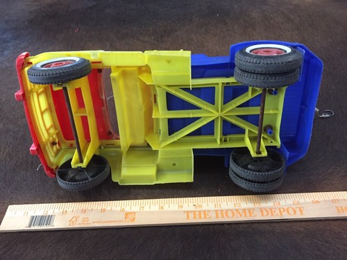 ORIGINAL 1963 ELDON TOY CO. PLASTIC TOW TRUCK **USA** VARIOUS COLORS - Picture 6 of 7
