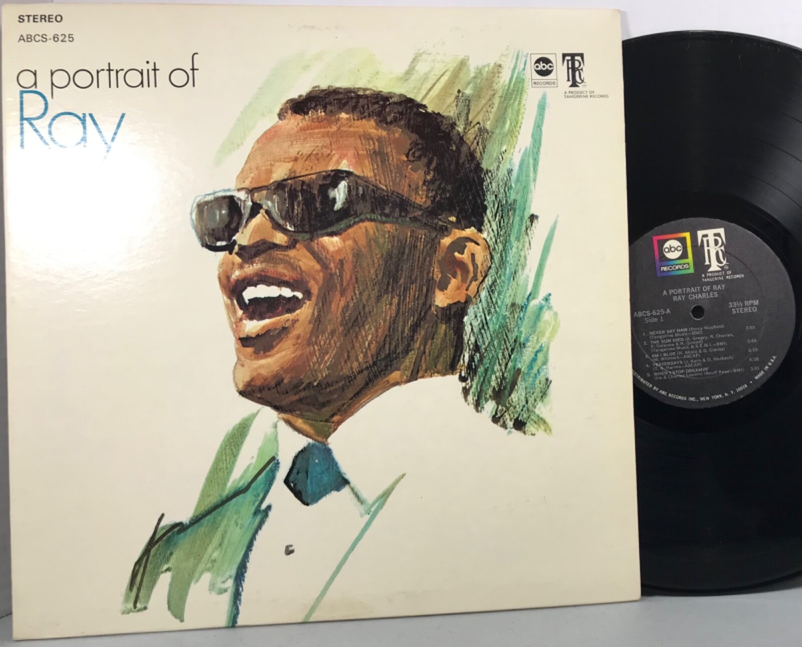 Ray Charles A Portrait of Ray Stereo 1968 ABC Records ABCS-625 Vinyl LP VG+