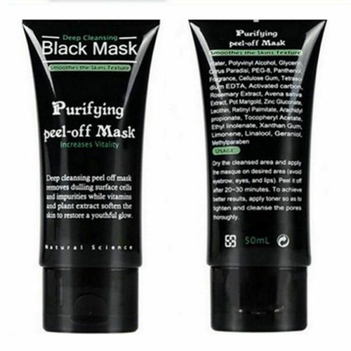Charcoal Peel off Blackhead Mask Blackhead Remover Black Mask Set + Gift - Picture 13 of 21