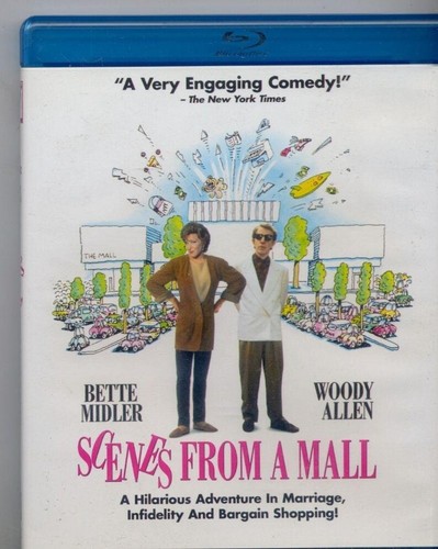 Scenes from a Mall Blu-ray | Bette Midler & Woody Allen Comedy Film - Imagen 1 de 2