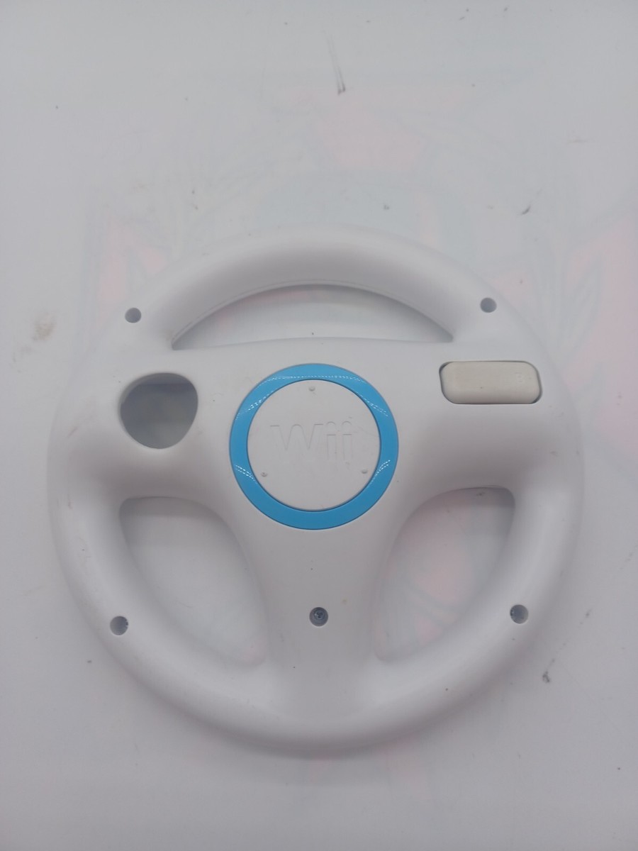 Official OEM Nintendo Wii White Steering Wheel | RVL-024 | eBay