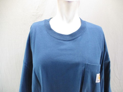 Carhartt Size XL Mens 100% Cotton Crew Neck Short Sleeve Utility T-Shirt 381 - Picture 2 of 11