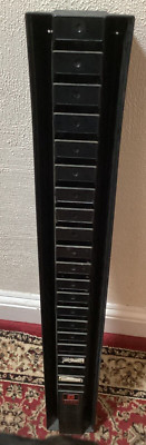 VINTAGE SIMPLEX TIME CARD RACK HOLDER INDUSTRIAL BUSINESS 36'' PUNCH CLOCK