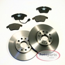 Bremsscheiben Ø 345 mm + Bremsbeläge vorne für Audi A6 Allroad [C7]