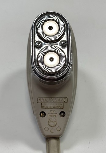 Vintage 1950s - Philps PHILISHAVE Model 7743 - Shaver Case & Manual - Germany - Picture 5 of 10