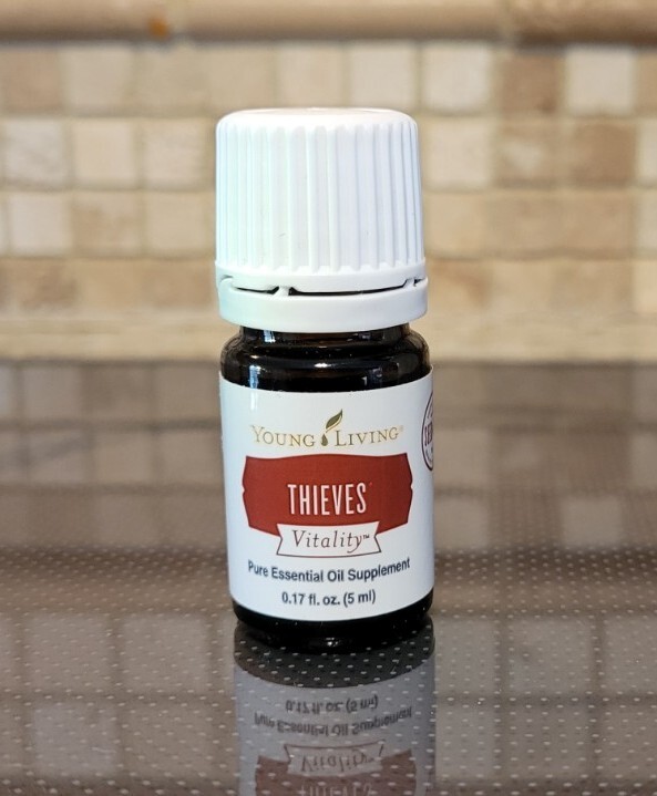 Young Living Thieves Vitality Essential Oil 5mL New Free Shipping-image