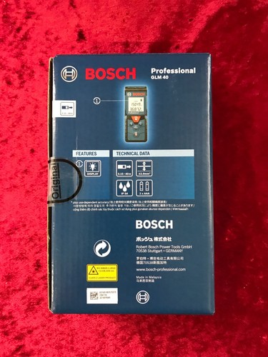 Bosch GLM 40 Professional Laser Distance 40 Meter Entfernungsmesser Japan - Bild 2 von 7