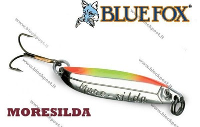Blue Fox/ Moresilda 18g Holo silver Blue