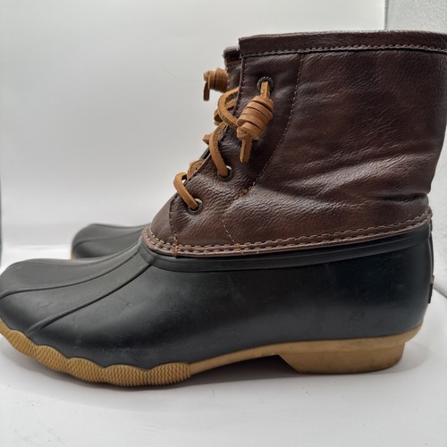 Sperry Saltwater Duck Boots Girls Size 6M - Picture 6 of 7