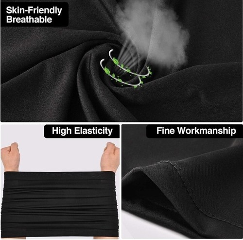 Multifunktionstuch Schlauchschal, 2 Stück Bandana Halstuch Herren oder Damen - Bild 3 von 6