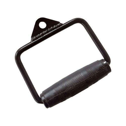 D Row Handle Single Steel Non Slip Triceps Stirrup Handle Pull Down D Handle - Picture 6 of 8