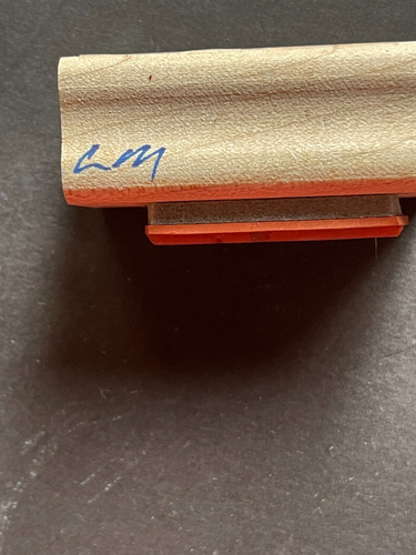 Ink and Paper Letter Mail Stamp Wood Rubber Stamp - Picture 3 of 3