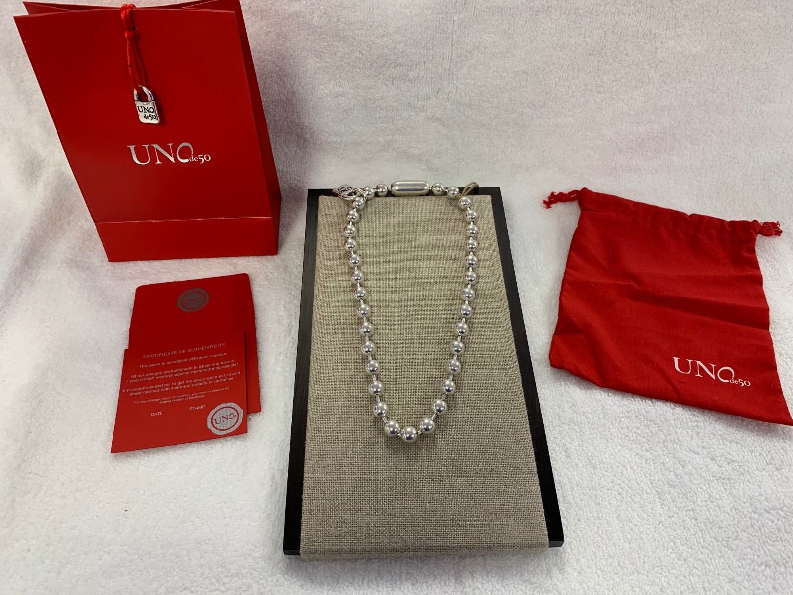Uno de 50 shop snowflake necklace
