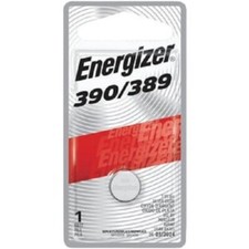 (2-pk) Energizer 390/389 Silver Oxide Button Cell Battery Model: 389BPZ