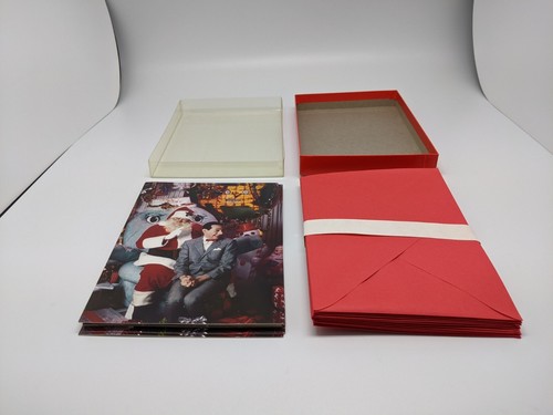 Vintage Pee Wee Herman Schachtel mit 12 Weihnachten Happy Holidays Karten + Umschläge Neu aus altem Lagerbestand - Bild 5 von 8