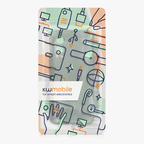 Silicone Case for OnePlus Nord 2 5G - TPU Rubberized Cover - Zdjęcie 7 z 7