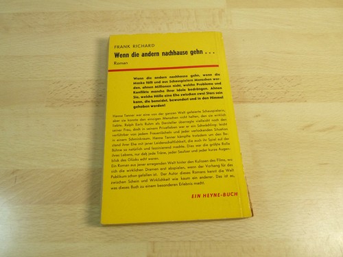 Frank Richard: Wenn die andern nachhause gehn... / Taschenbuch - Picture 2 of 9