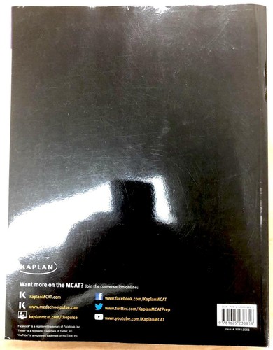 Kaplan MCAT Physics and Math Review SECOND EDITION W/ SCIENTIFIC AMERICAN - Picture 2 of 3