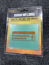 Chicago Electric Welding Systems Pack of 5 Welding Lens Covers for Blue Flame...