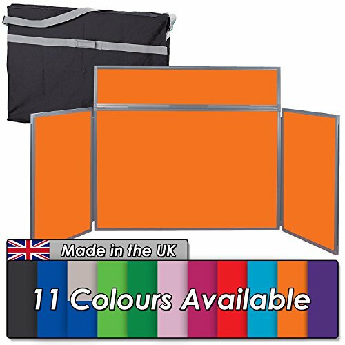 Portable Folding Exhibition Display Stand Landscape 3 Panel with Header and Bag - Picture 13 of 15