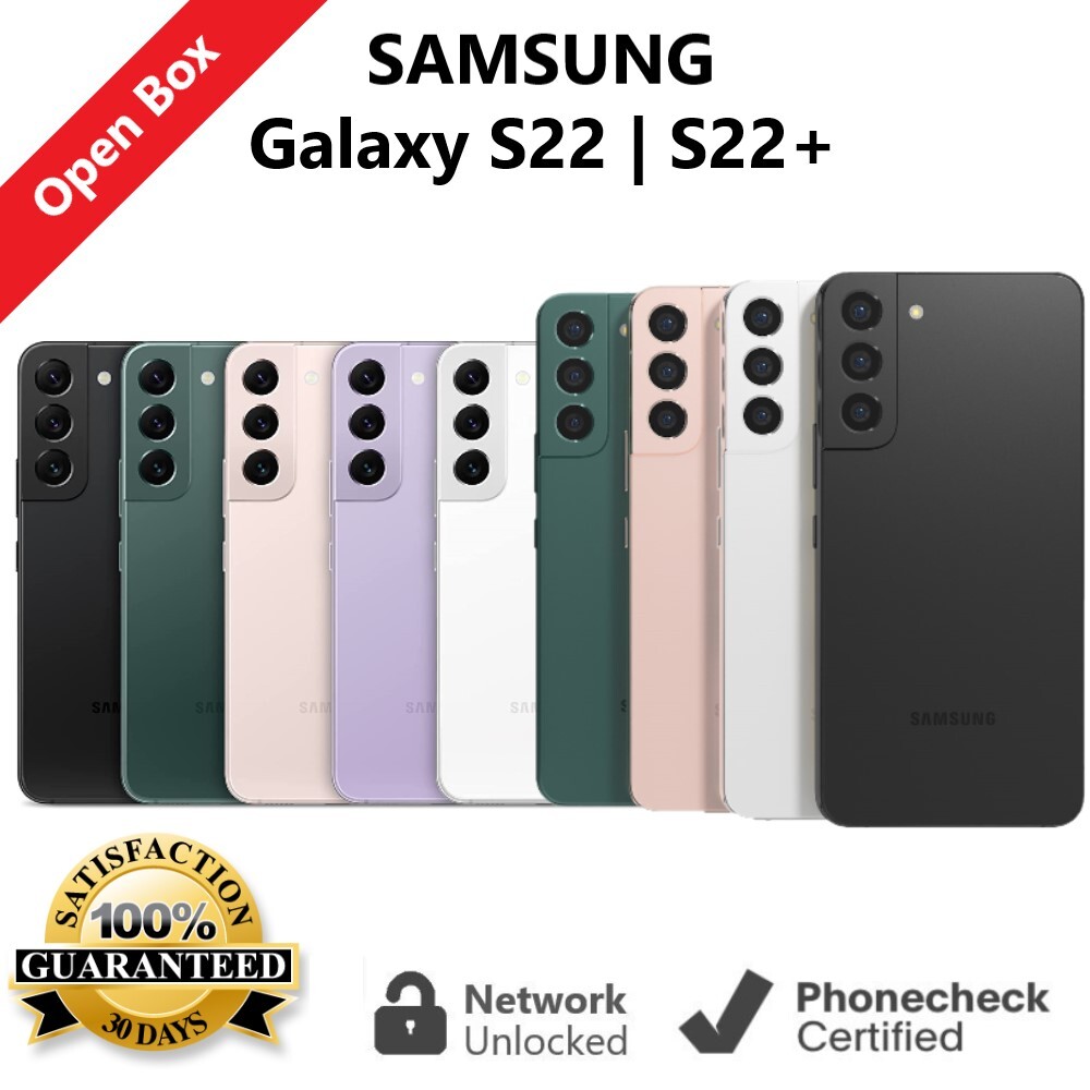 Samsung Galaxy S22 | S22+ Plus 5G - 128GB 256GB - Unlocked Verizon T-Mobile AT&T