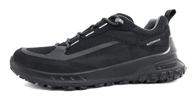 Ecco Ult-Trn M UST Herrenschuhe sportlicher Schnürer Schwarz Freizeit