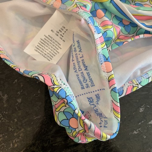 Hobie New Girls Two Piece Swimsuit Set Size 8 Nwt - Picture 4 of 8