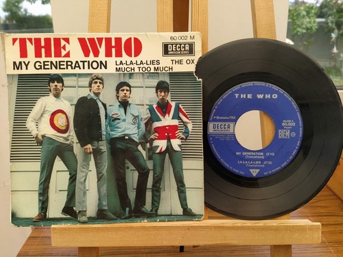 EP THE WHO MY GENERATION DECCA ORIGINAL BIEM 1966 60.002