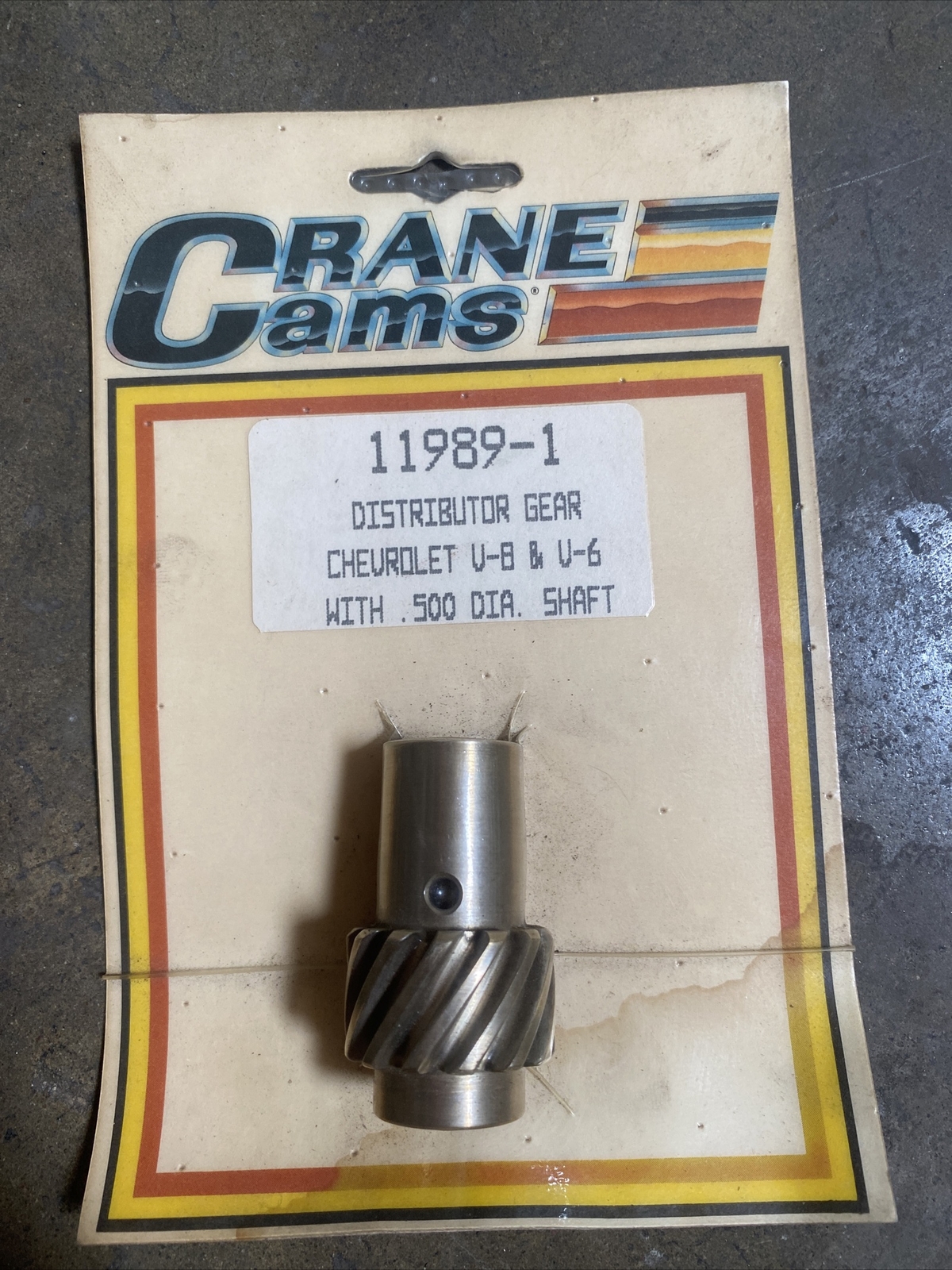 Crane Cams #11989-1 Distributor Gear in Bronze Fits Chevy