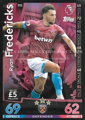 Match Attax 2018/19 18/19 Premier League BASISKARTEN 2018/2019 181-360 - Bild 153 von 181