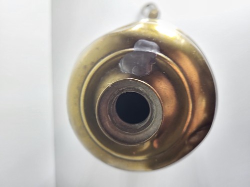 Bouillotte Ancienne En Laiton XX ème Bon État - Photo 5/9