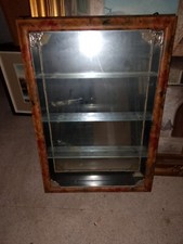 Vetrinetta Espositiva In Legno Anni 50/70