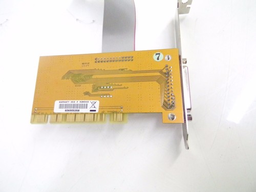 Exsys EX-41012 PCI Controller 2x Parallel SPP/EPP/ECP,incl. Low Profile Hanger - Picture 8 of 11
